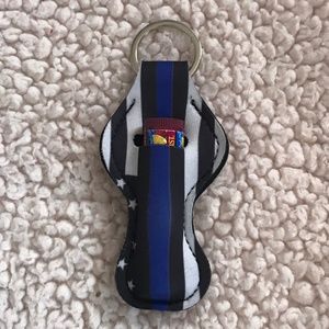Chapstick Holder Keychain NWT
